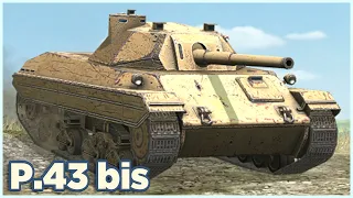 P.43 bis • 3.1K DMG • 4 KILLS • WoT Blitz