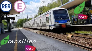 RER E [4K] Compilation de Z22500 MI2N EOLE + Z50000 Carmillon