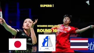Superb! Supanida Katethong vs Natsuki Nidaira | Spain Masters 2024 Badminton