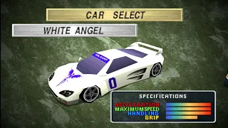 Ridge Racer Revolution - How to get the White Angel, Devil, and Devil Kid Cars