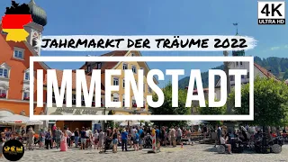 🇩🇪 IMMENSTADT IM ALLGÄU | JAHRMARKT DER TRÄUME 2022| 4K | Walking through the town center