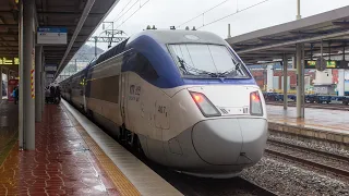 여수엑스포발 용산행 KTX-산천 506열차 순천역 도착