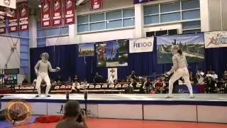 Chicago 2013 Women's Sabre - L4 - Kim KOR v Egorian RUS