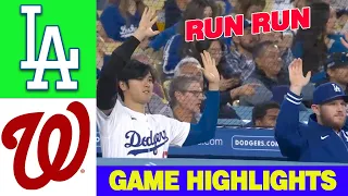 Dodgers Vs.  Nationals April 16, 2024  Game Highlights  | MLB Season 2024