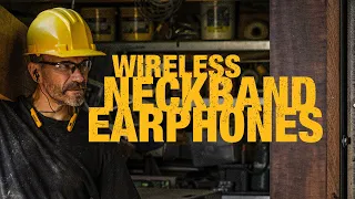 DEWALT® | Wireless Bluetooth Neckband Earphones | Mobile Accessories