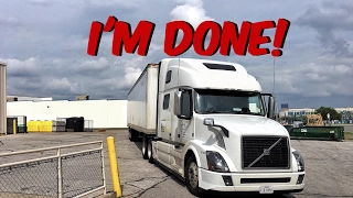 Flower Power Trucking VLOG #5: I'm done!