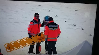 Skifliegen 2018 WM Oberstdorf!!! Michael Hayboek Sturz!!!