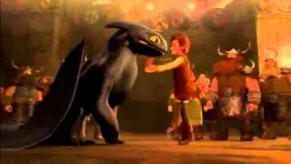 hiccup & toothless reunion gift of the night fury