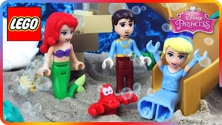 ♥ LEGO Disney Princess Ariel UNDER THE SEA Adventures w/ Cinderella & Prince Eric