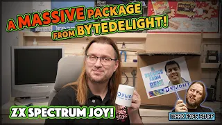 A Big Package from Ben at @ByteDelight  - Sinclair ZX Spectrum - Suprises & JOY!!!