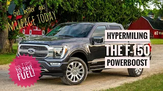 How to HyperMile Your F-150 PowerBoost! Get Better MPG and Save Fuel.