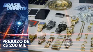 Bandidos roubam joalheria e dão prejuízo de R$ 200 mil