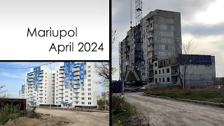 Мариуполь. Апрель 2024. Восточный, Таганрогская, Олимпийская...