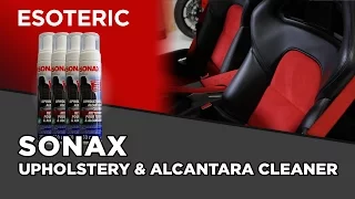 Sonax Upholstery and Alcantara Cleaner Review - ESOTERIC Car Care