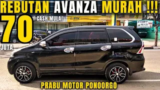 Paling Banyak DICARI !!! OBRAL AVANZA 70 Jutaan di Prabu Motor Ponorogo Terbaru Hari Ini