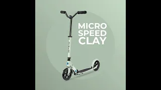 MICRO SCOOTER SPEED DELUXE CLAY