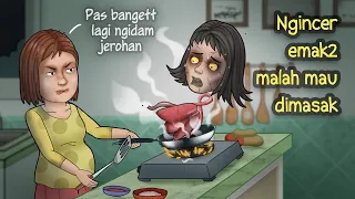 Kompilasi Kartun Hantu Lucu Kuyang #HORORKOMEDI animasi horror