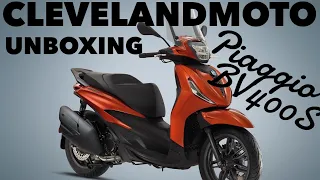 Piaggio BV400S unboxing and review by ClevelandMoto