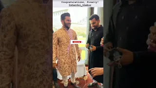 ROHIT SHARMA COME IN SHARDUL THAKUR  MARRIAGE FUNCTION # MARRIAGE #rohitsharma #holi #viral #shorts