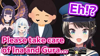 EN Mane-chan worries about Gura showing up on Oozora Police [Hololive Eng Sub]