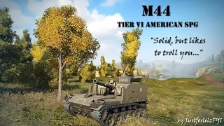 World of Tanks - M44 Review & Gameplay
