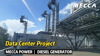 Power Your Data Center's Success with MECCA Diesel Generator Sets!