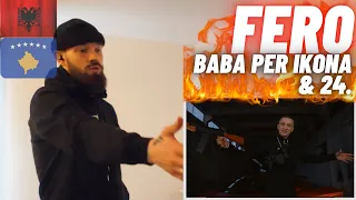 My FIRST LISTEN To Fero! 🇦🇱🇽🇰 FERO - BABA PER IKONA / 24 [HYPE UK 🇬🇧 REACTION!]