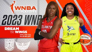 Atlanta Dream vs. Dallas Wings I WNBA Playoffs 2023 | Round 1 LIVE