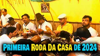 PRIMEIRA Roda de Capoeira na Casa Mestre Ananias, fundador da roda da República- Fevereiro de 2024