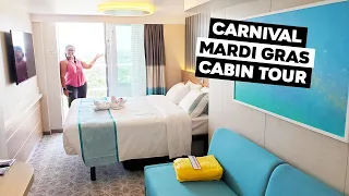 Carnival Mardi Gras Balcony Cabin Tour