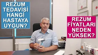 Rezum Tedavisi Fiyatları Neden Yüksek? REZUM Kimlere Yapılır? Alternatif Tedavi Yöntemleri var mı?