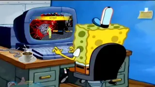 سبونج بوب يلعب فري فاير مدهش 😍 |SpongeBob plays Free Fire