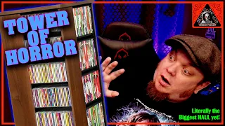 The Tower Of Horror Haul - Biggest Haul Ever - 4K, Blu, Anime, OOP, Rare, Lovecraft & More!