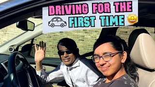 Driving A Car For The First Time!