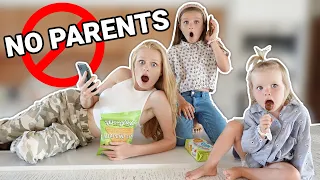 HOME ALONE WITHOUT OUR PARENTS **NO RULES** | Family Fizz