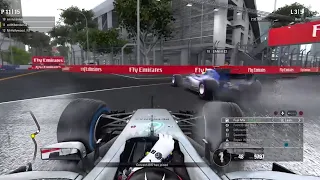 So 2 dirty drivers teamed up against me...