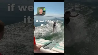 Why Did She Fall Wakesurfing??