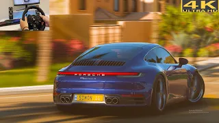 Porsche 911 Carrera S - Tunned Sound | Forza Horizon 5 | Logitech G923 Steering Wheel Gameplay