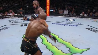 LEON EDWARDS "KNOCK'S OUT" KAMARU USMAN COLD🥶 WITH LEFT HIGH KICK