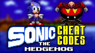 Sonic The Hedgehog (Sonic 1) ALL CHEAT CODES