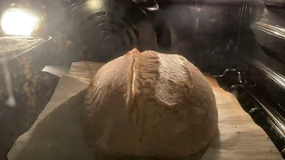 Oven spring Timelapse country sourdough