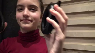 Angelina Jordan recording Cheek To Cheek