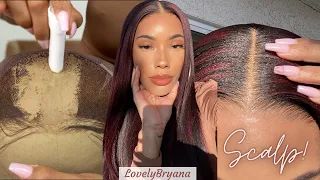 This is SCALP! | Hiding Grids and Knots NO Bleach on Frontal | MyFirstWig x LovelyBryana