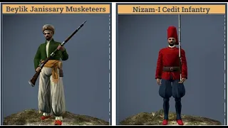 Napoleon: Total War 1vs1: Beylik Janissary Musketeers vs Nizam-I Cedit Infantry