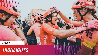 Extended Highlights - Stage 2 - La Vuelta Femenina 24 by Carrefour.es