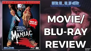 MANIAC (1980) - Movie/3-Disc Limited Edition Blu-ray Review (Blue Underground)