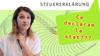 Declaratia fiscala 1 || Steuererklärung Austria || Ce venituri declaram la stat?