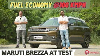 Maruti Brezza AT Fuel Economy Test @100 kmph || Pros & Cons