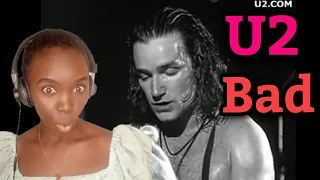 African Girl First Time Hearing U2 - Bad | REACTION