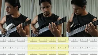 Mayhem - Life Eternal (Guitar / Bass Cover + Play Along Tabs) (Instrumental) ''4:55 - 6:53''